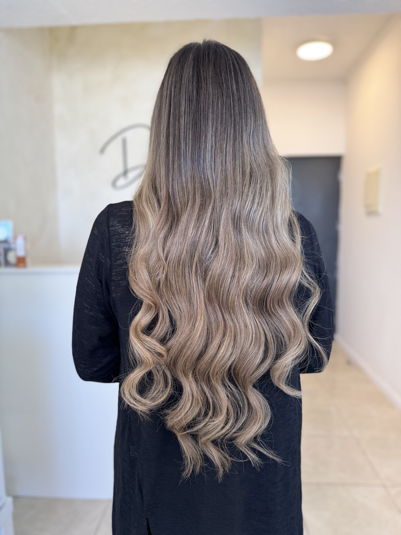 Después extensiones Déesse