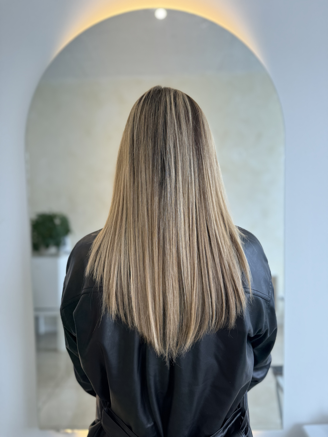 Antes extensiones Déesse