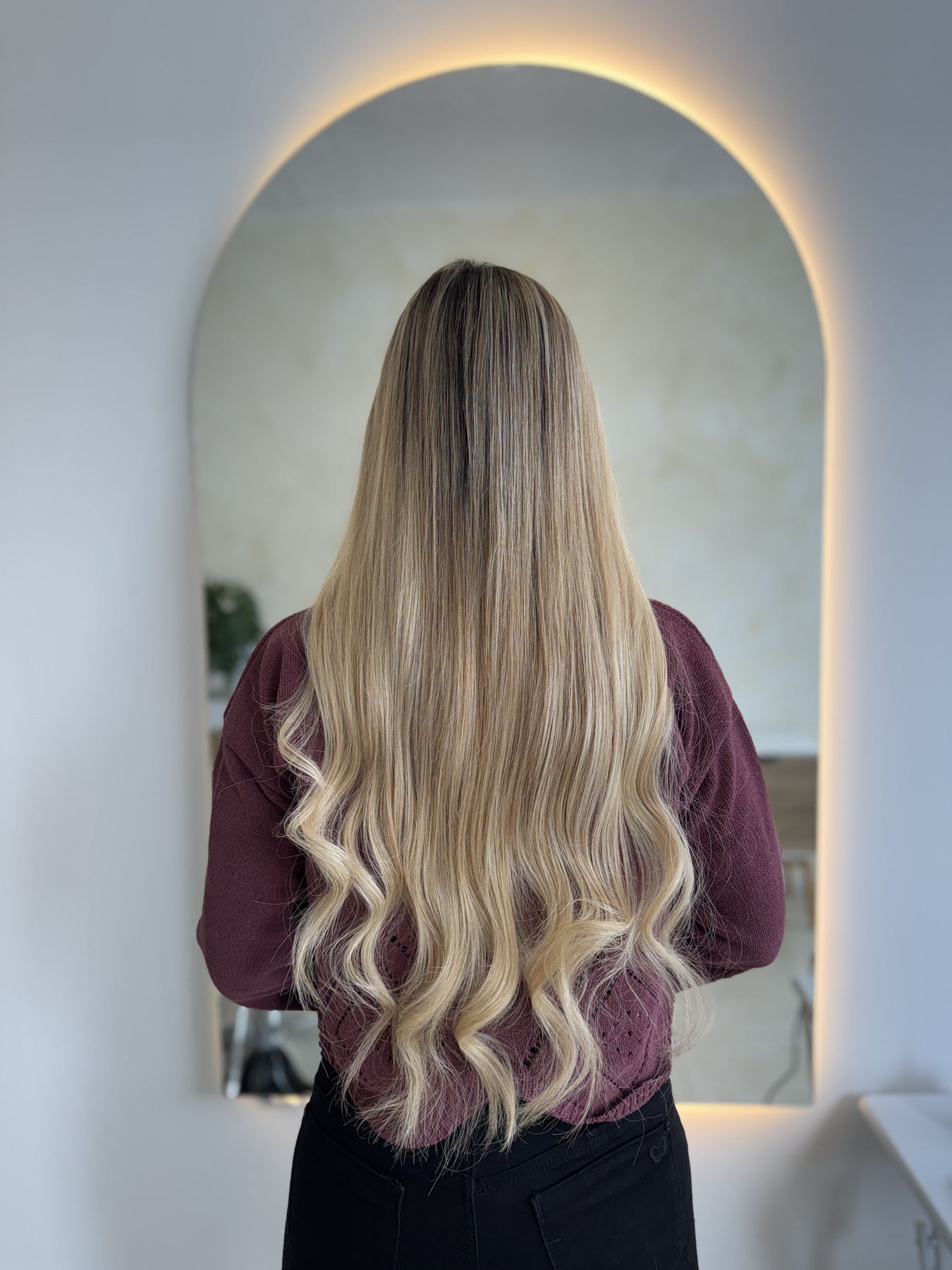 Después extensiones Déesse